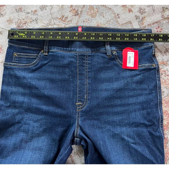 Spanx Flare Jeans Midnight Shade Womens Size XL Pull On Pants Stretch NWT - Picture 5 of 8
